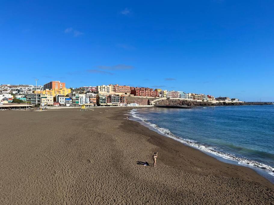 Pieds Dans L'Eau - Vue Sur Mer - Playa De Melenara Exterior foto